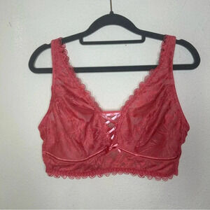 Adore Me Unlined Lace Bralette Size 0X